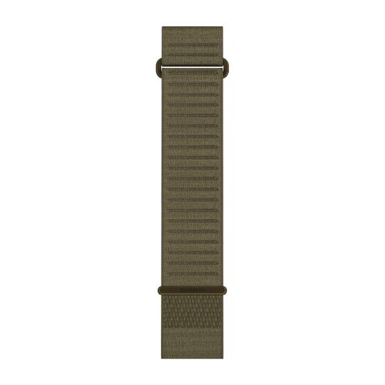 Garmin Pasek Fenix 9 (51mm) (Zielony Drab Green) - QuickFit 26 mm, Długi, materiałowy ComfortFit, Oryginalny Garmin [010-14508-16] (1)