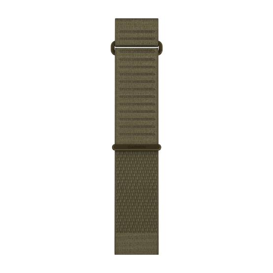 Garmin Pasek Fenix 9 (51mm) (Zielony Drab Green) - QuickFit 26 mm, Krótki, materiałowy ComfortFit, Oryginalny Garmin [010-14508-12] (1)