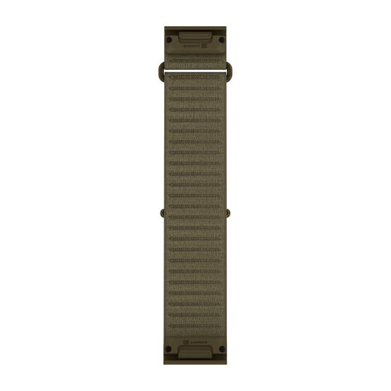 Garmin Pasek Fenix 9 (51mm) (Zielony Drab Green) - QuickFit 26 mm, Krótki, materiałowy ComfortFit, Oryginalny Garmin [010-14508-12] (2)