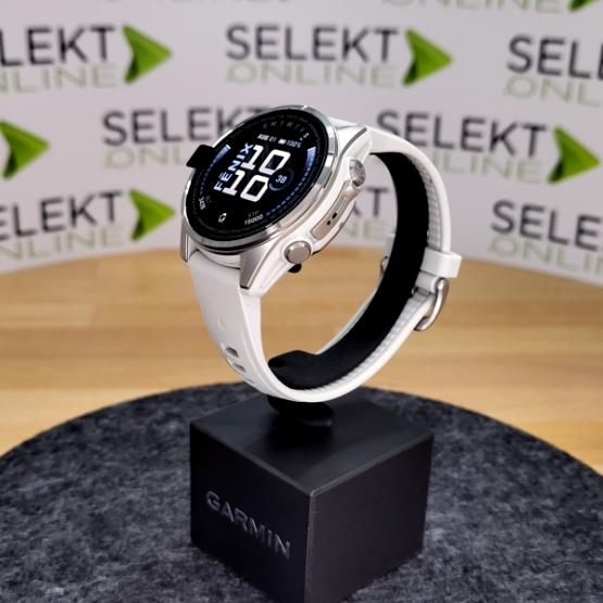 Garmin Fenix 9 Standard - 43mm Tytanowy z silikonowym paskiem w kolorze Fog Gray [010-04761-01] (2)