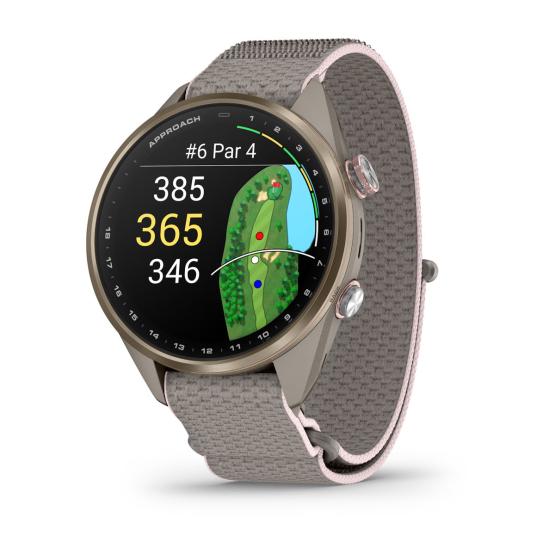 Garmin Approach S72 - 43mm Szary Soft Gold [010-04147-04] (1)