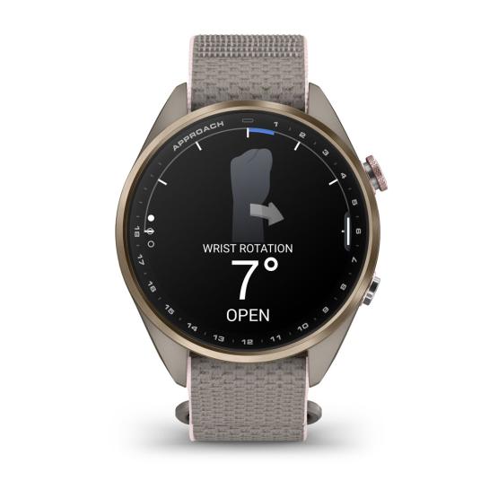 Garmin Approach S72 - 43mm Szary Soft Gold [010-04147-04] (4)