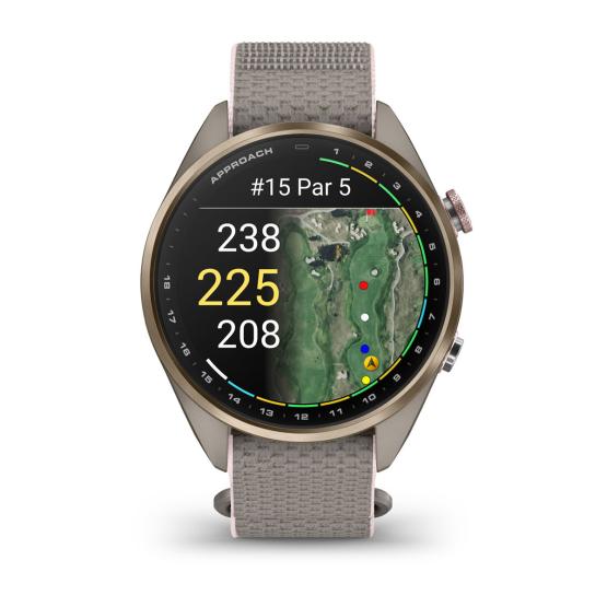 Garmin Approach S72 - 43mm Szary Soft Gold [010-04147-04] (7)
