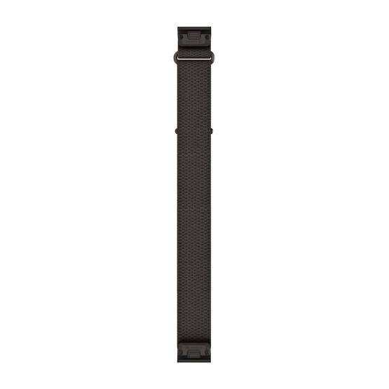 Garmin Pasek Approach S72 (43mm) (Grafitowy Pebble Gray) - QuickFit 20 mm, Długi, materiałowy ComfortFit, Oryginalny Garmin [010-14501-00] (2)