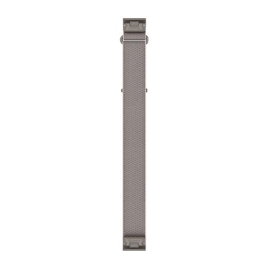 Garmin Pasek Approach S72 (43mm) (Szary French Gray Blush Pink) - QuickFit 20 mm, Długi, materiałowy ComfortFit, Oryginalny Garmin [010-14501-01] (2)