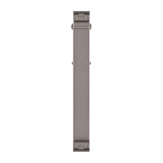 Garmin Pasek Approach S72 (43mm) (Szary French Gray Blush Pink) - QuickFit 20 mm, Krótki, materiałowy ComfortFit, Oryginalny Garmin [010-14501-03] (2)
