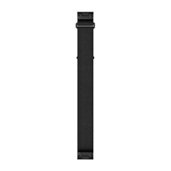 Garmin Pasek Approach S72 (47mm) (Czarny) - QuickFit 22 mm, Długi, materiałowy ComfortFit, Oryginalny Garmin [010-14500-02] (2)