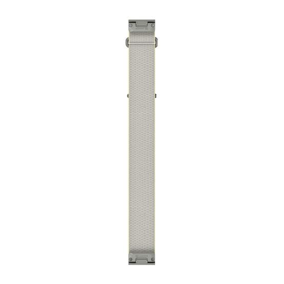 Garmin Pasek Approach S72 (47mm) (Szary Fog Gray Citron) - QuickFit 22 mm, Długi, materiałowy ComfortFit, Oryginalny Garmin [010-14500-03] (2)