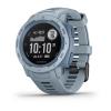 Garmin Instinct - kolor szaroniebieski - zegarek GPS o wojskowej klasie wytrzymałości 810G, z kompasem, barometrem i profilami sportowymi [010-02064-05]