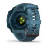 Garmin Instinct - kolor stalowoniebieski - zegarek GPS o wojskowej klasie wytrzymałości 810G, z kompasem, barometrem i profilami sportowymi [010-02064-04]