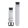 Garmin Pasek Fenix 7S mlecznokwarcowy - QuickFit 20 mm, silikonowy, Oryginalny Garmin [010-13102-03]