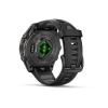 Garmin Fenix 8 - 43mm, ekran AMOLED, Sapphire, Carbon grey DLC titanium z paskiem czarnym [010-02903-21]