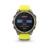 Garmin Fenix 8 - 47mm, ekran MIP, Solar, Sapphire, Tytanowy z paskiem żółtym Amp yellow [010-02906-21]