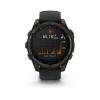 Garmin Fenix 8 - 47mm, ekran MIP, Solar, Sapphire, Carbon grey DLC titanium z paskiem czarnym [010-02906-11]