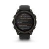 Garmin Fenix 8 - 47mm, ekran MIP, Solar, Sapphire, Carbon grey DLC titanium z paskiem czarnym [010-02906-11]