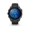 Garmin Fenix 8 - 47mm, ekran AMOLED, Standard, Slate grey z paskiem czarnym [010-02904-00]