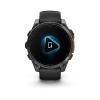 Garmin Fenix 8 - 47mm, ekran AMOLED, Standard, Slate grey z paskiem czarnym [010-02904-00]