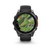 Garmin Fenix 8 - 47mm, ekran AMOLED, Standard, Slate grey z paskiem czarnym [010-02904-00]