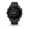 Garmin Fenix 8 - 47mm, ekran AMOLED, Sapphire, Carbon grey DLC titanium z paskiem czarnym [010-02904-21]