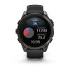 Garmin Fenix 8 - 47mm, ekran AMOLED, Sapphire, Carbon grey DLC titanium z paskiem czarnym [010-02904-21]