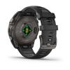 Garmin Fenix 8 - 47mm, ekran AMOLED, Sapphire, Carbon grey DLC titanium z paskiem czarnym [010-02904-21]