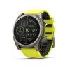 Garmin Fenix 8 - 51mm, ekran MIP, Solar, Sapphire, Tytanowy z paskiem żółtym Amp yellow [010-02907-21]