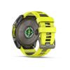 Garmin Fenix 8 - 51mm, ekran MIP, Solar, Sapphire, Tytanowy z paskiem żółtym Amp yellow [010-02907-21]