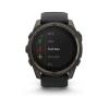 Garmin Fenix 8 - 51mm, ekran MIP, Solar, Sapphire, Carbon grey DLC titanium z paskiem czarnym [010-02907-11]