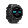 Garmin Fenix 8 - 51mm, ekran AMOLED, Standard, Slate grey z paskiem czarnym [010-02905-00]