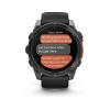 Garmin Fenix 8 - 51mm, ekran AMOLED, Standard, Slate grey z paskiem czarnym [010-02905-00]