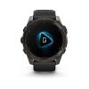 Garmin Fenix 8 - 51mm, ekran AMOLED, Sapphire, Carbon grey DLC titanium z paskiem czarnym [010-02905-21]