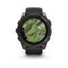 Garmin Fenix 8 - 51mm, ekran AMOLED, Sapphire, Carbon grey DLC titanium z paskiem czarnym [010-02905-21]