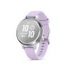 Garmin Lily 2 Active Srebrny z paskiem silikonowym w kolorze Purple Jasmine [010-02891-01]