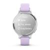 Garmin Lily 2 Active Srebrny z paskiem silikonowym w kolorze Purple Jasmine [010-02891-01]