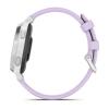 Garmin Lily 2 Active Srebrny z paskiem silikonowym w kolorze Purple Jasmine [010-02891-01]