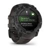 Garmin Instinct 3 50mm AMOLED Czarny z paskiem w kolorze Charcoal grafitowym [010-03020-00]