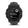 Garmin Instinct E 45mm Czarny z paskiem w kolorze Charcoal grafitowym [010-02933-00]