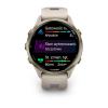 Garmin Forerunner 970 Szaro beżowy French Grey Soft Gold [010-02969-12]