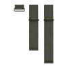 Garmin Nylonowy Sportowy pasek ComfortFit 24 mm Quick Release Venu X1  zielony Moss [0101390703]
