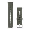 Garmin Paski silikonowe 24 mm Quick Release Venu X1  Zieolony Moss [0101390701]
