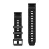 Garmin Pasek Fenix 8 Pro (47mm) (Grafitowy / Czarny) - QuickFit 22 mm, silikonowy, Oryginalny Garmin [010-13392-10]