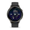 Garmin Venu 4 41mm Czarny Slate z czarnym paskiem [010-03013-02]