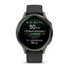 Garmin Venu 4 41mm Czarny Slate z czarnym paskiem [010-03013-02]