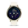 Garmin Venu 4 41mm Jasnozłoty z paskiem kość słoniowa Bone [010-03013-00]