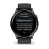 Garmin Venu 4 45mm Czarny Slate z czarnym paskiem [010-03014-00]