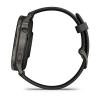 Garmin Venu 4 45mm Czarny Slate z czarnym paskiem [010-03014-00]