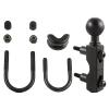 mini: RAM Mounts RAM-B-309-7U uchwyt montowany do ramy kierownicy lub do podstawy hamulca / sprzęgła w motocyklu z 1-calową głowicą obrotową (1)