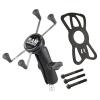 mini: RAM Mounts RAM-B-367U-UN10U uchwyt X-Grip do przenośnych urządzeń np. smartfon lub nawigacja samochodowa montowany do kierownicy motocykla ze śrubami M8 (3)