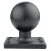 mini: RAM Mounts RAM-347U Głowica obrotowa z gumowej kuli o średnicy 1.5 cala z płaską podstawą o wymiarach 2 cale x 1.7 cala (4)