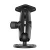 mini: RAM Mounts RAM-B-138U ramię o długości 3.69 cala montowane do płaskiej powierzchni z głowicą obrotową z podstawą o średnicy 2.5 cala (3)